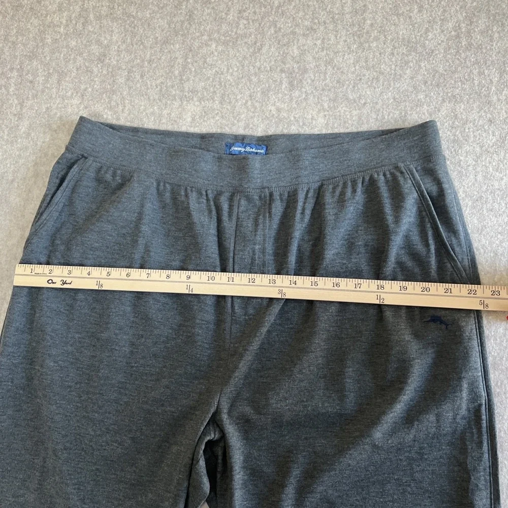 Tommy Bahama Lounge Pants Gray Ankle Cuffed Mens XLarge